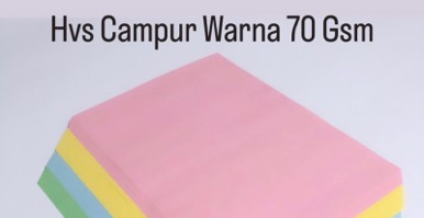 Kertas HVS Warna F4 Folio 70gr