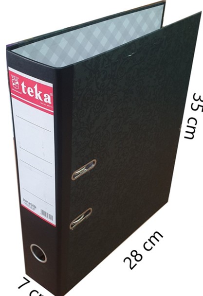 Ordner/Odner/Otner/Organizer/Map Folio/F4 Teka Merah Hard Cover/Hardcover 7 cm