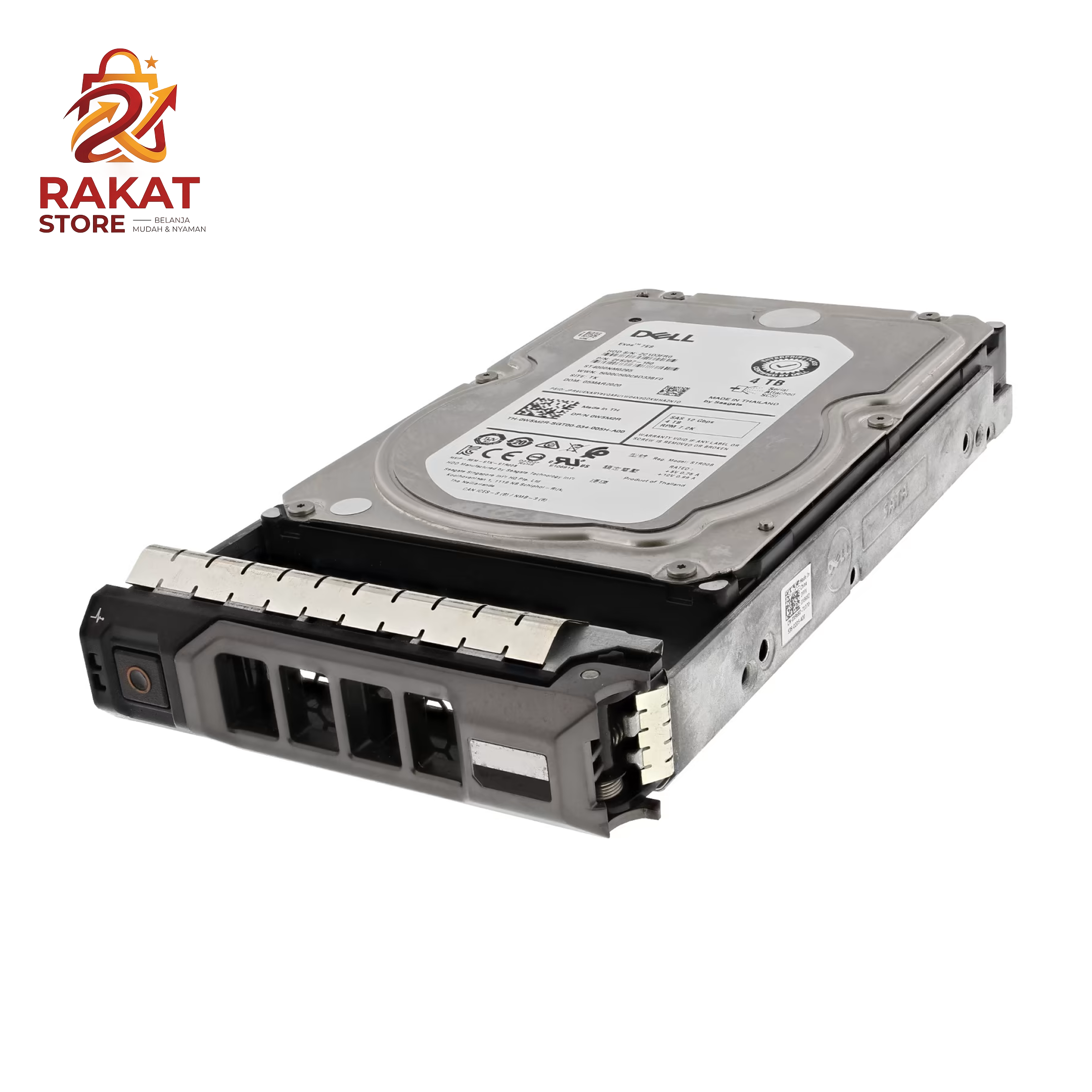 Hard Disk Server Dell 4TB NLSAS 3.5" Brakcet Gen 13/14