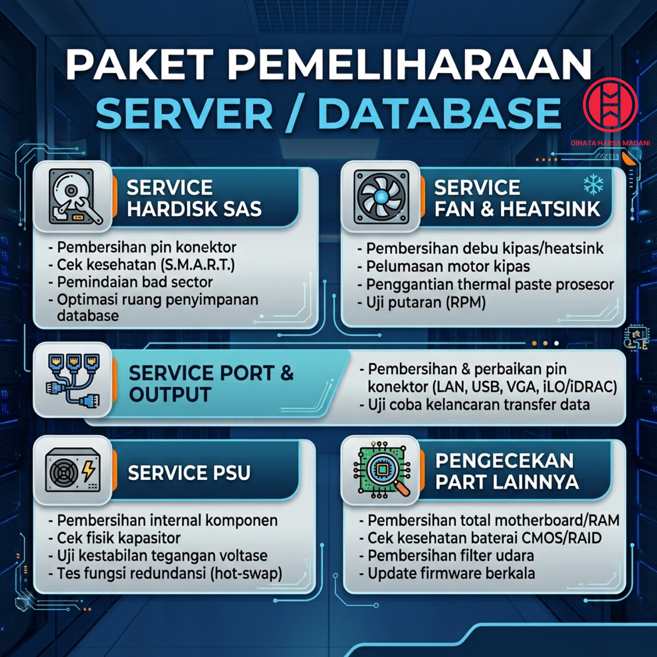 Paket Pemeliharaan Server / Database