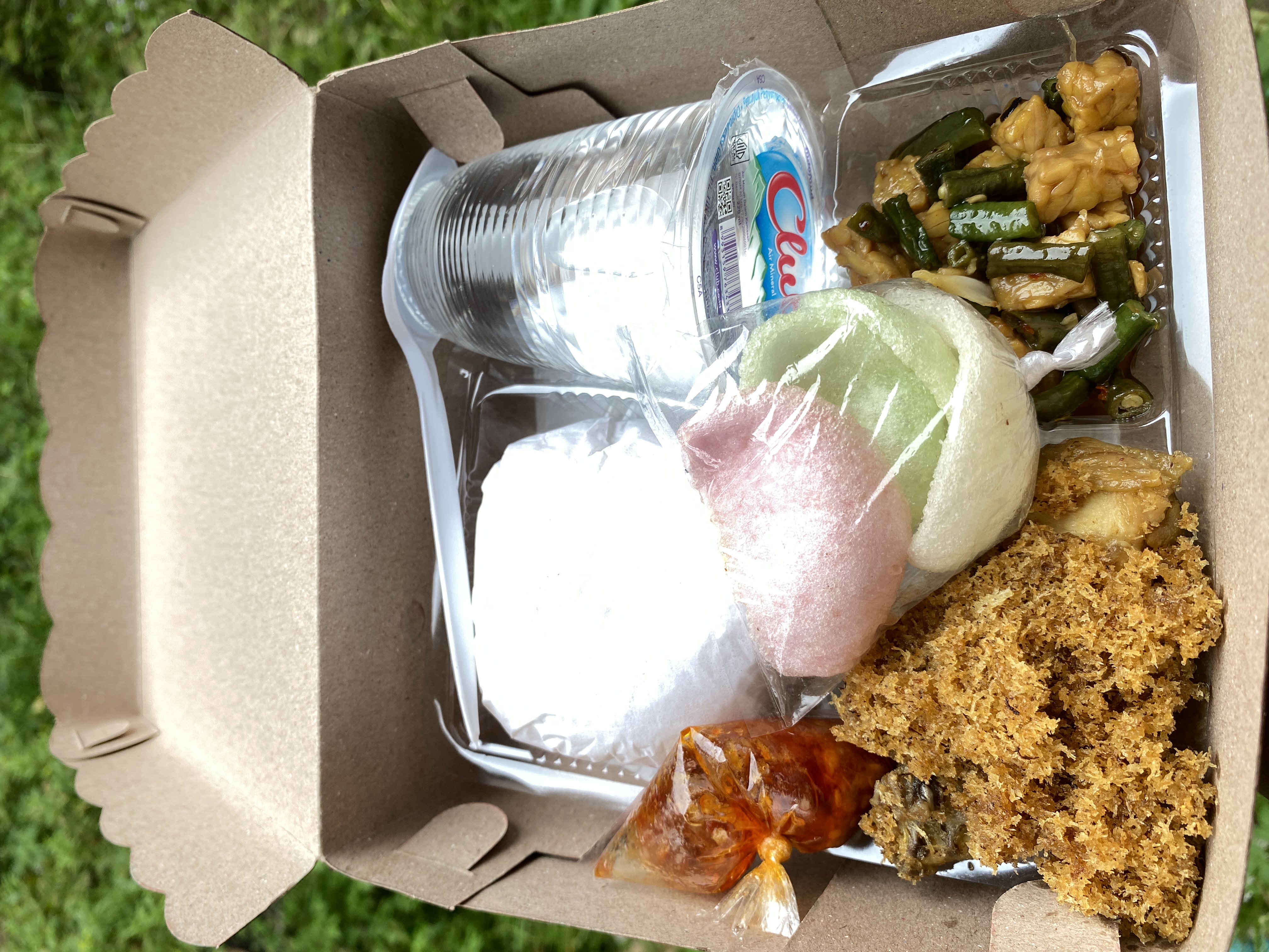 Paket ayam Serundeng