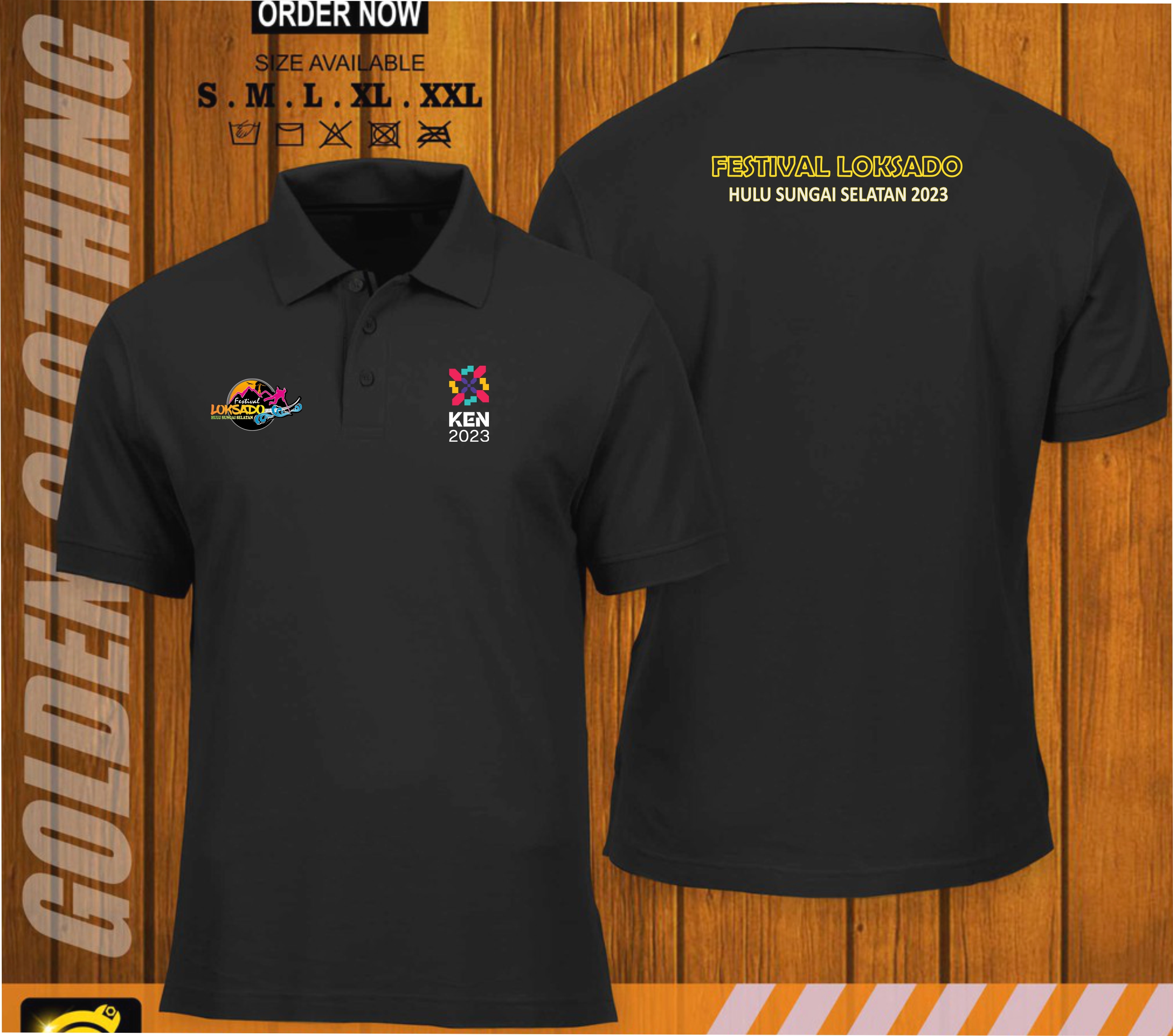 Kaos + Sablon