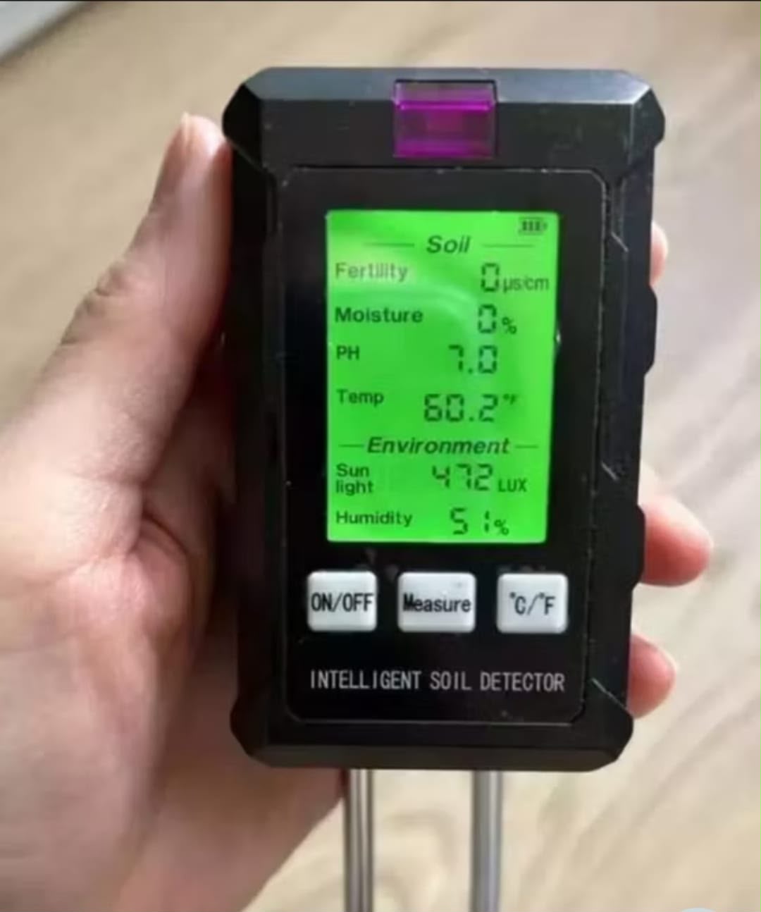 PH Meter Tanah Digital