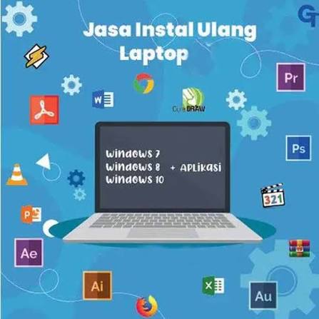 jasa instal ulang Kompute/laptop