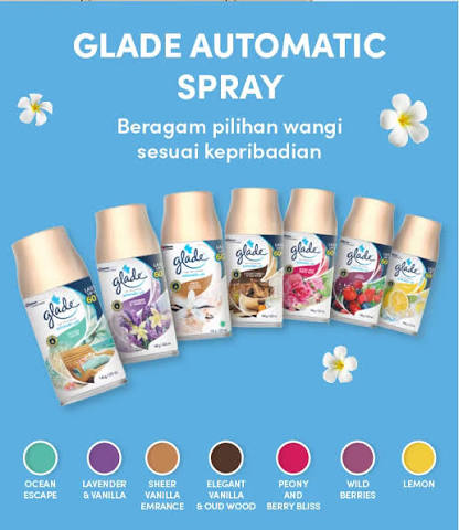 GLADE REFILL MATIC ANEKA VARIAN AROMA