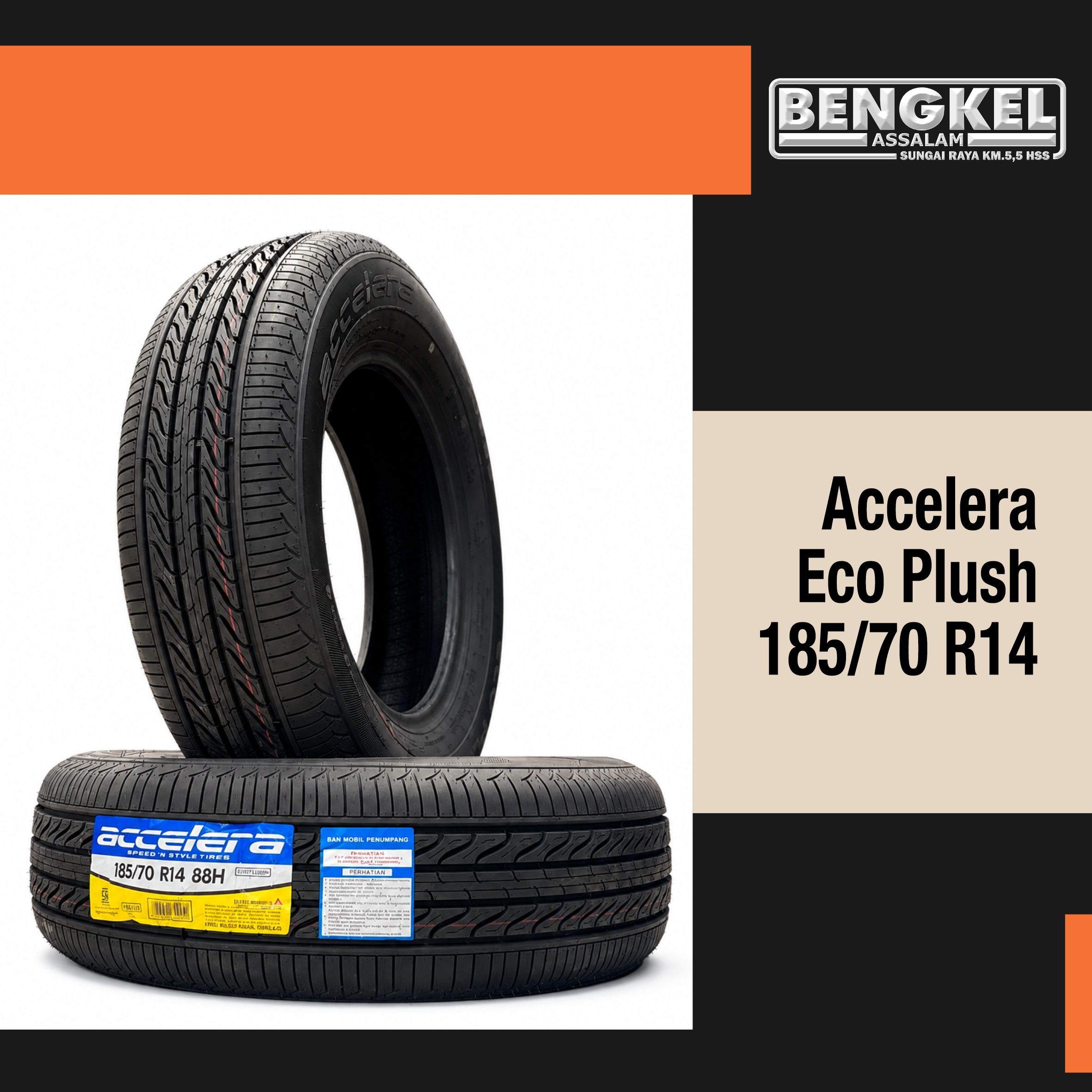 ACCELERA ECO PLUSH 185/70 R14