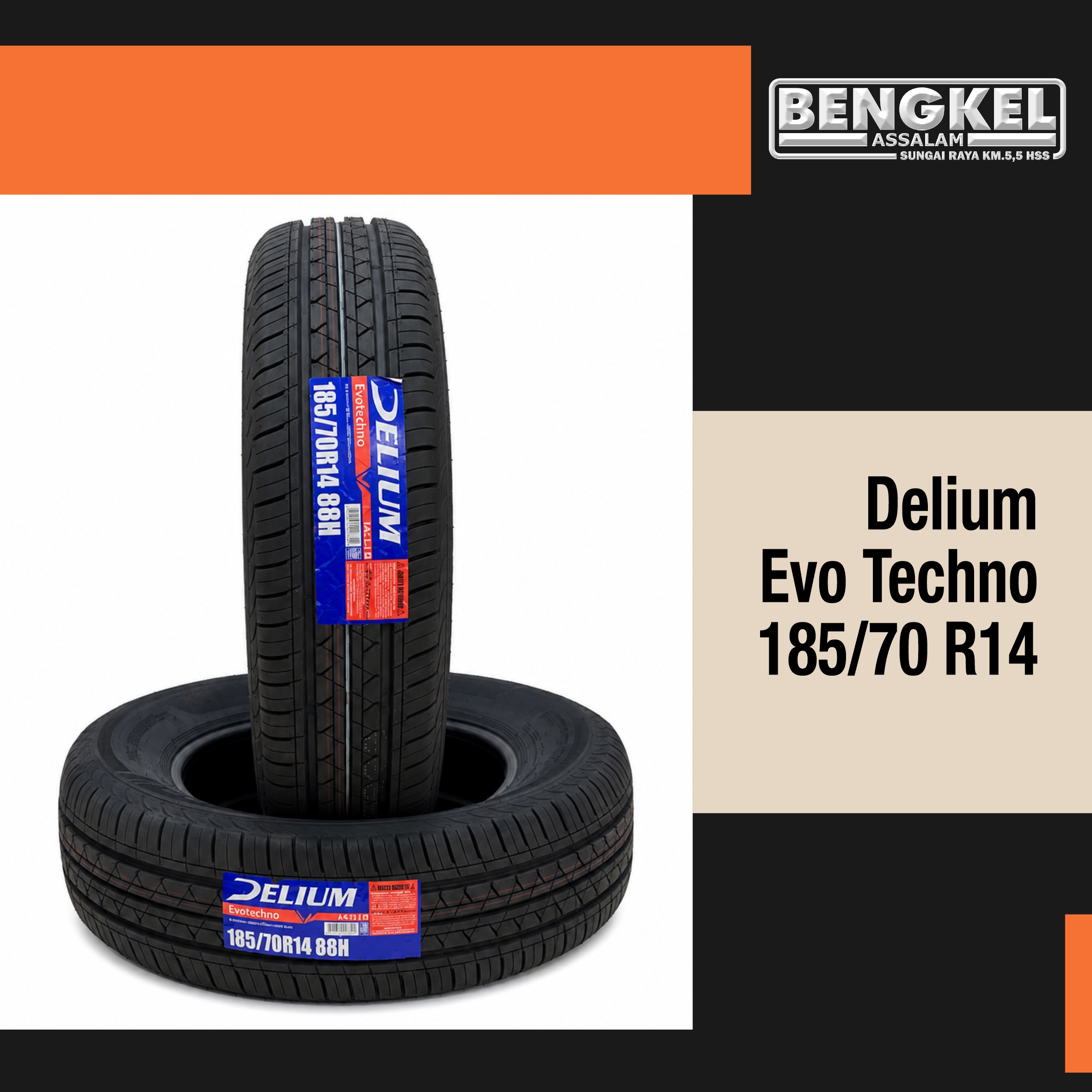DELIUM  EVO TECHNO 185/70 R14