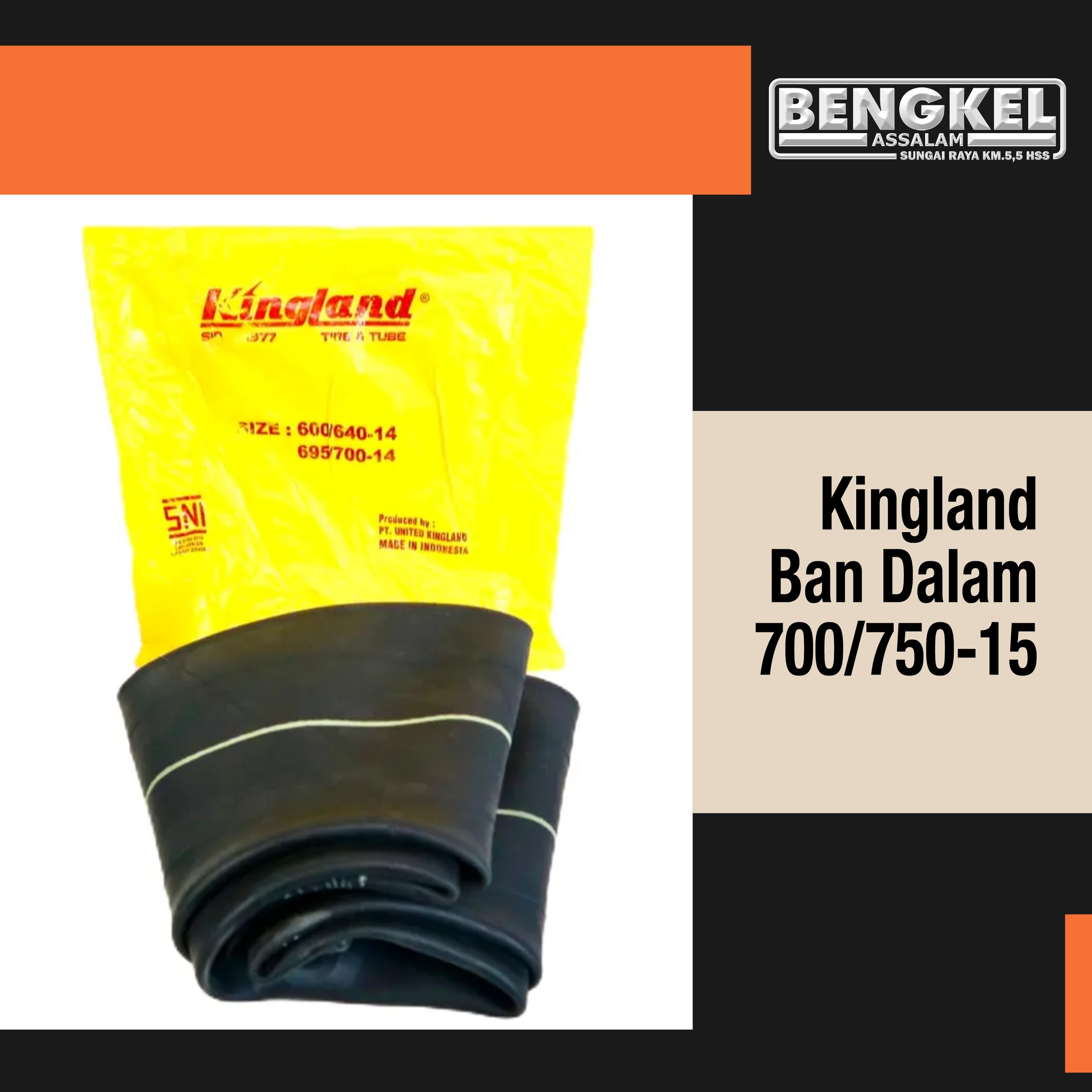 KINGLAND BAN DALAM 700/750-15