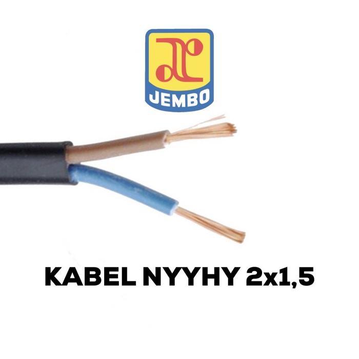 Kabel NYY2HY 2x1.5 mm