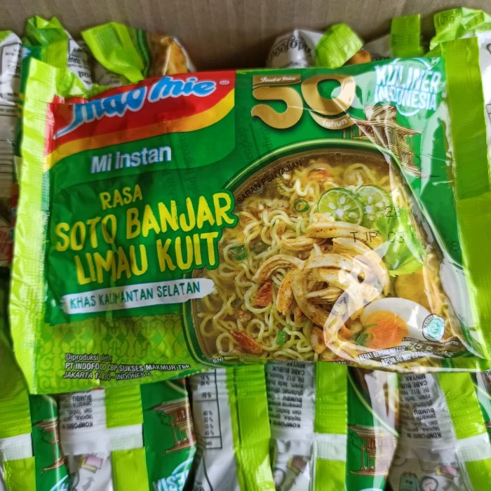 Mie Soto Banjar Limau Kuit dari Indomie