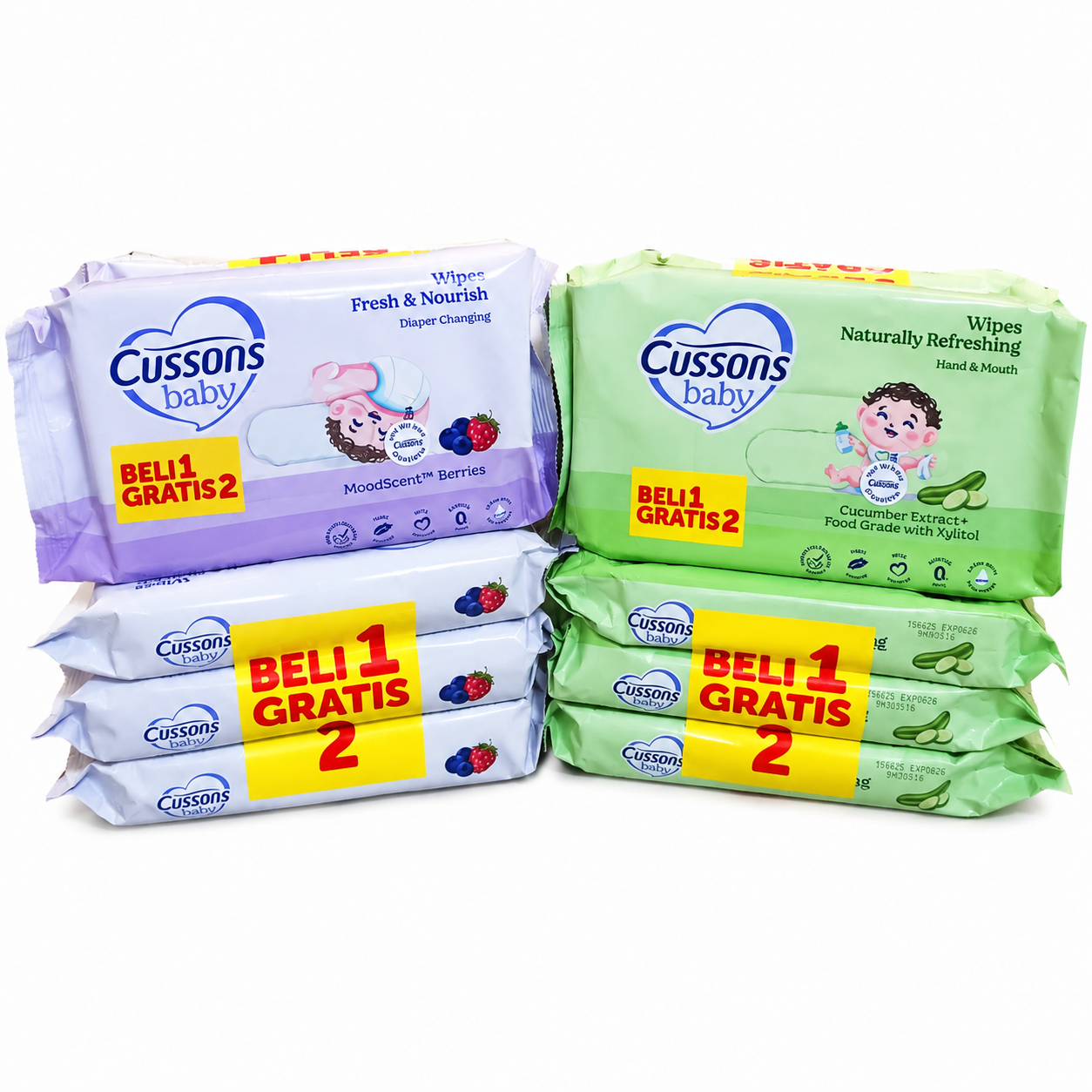 Tisu Basah Cussons Baby Wipes
