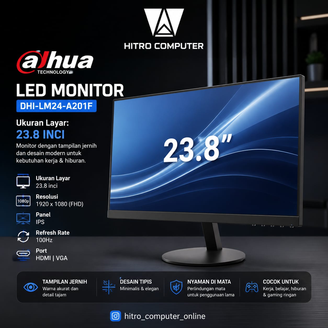 LED DAHUA DHI-LM24-A201F