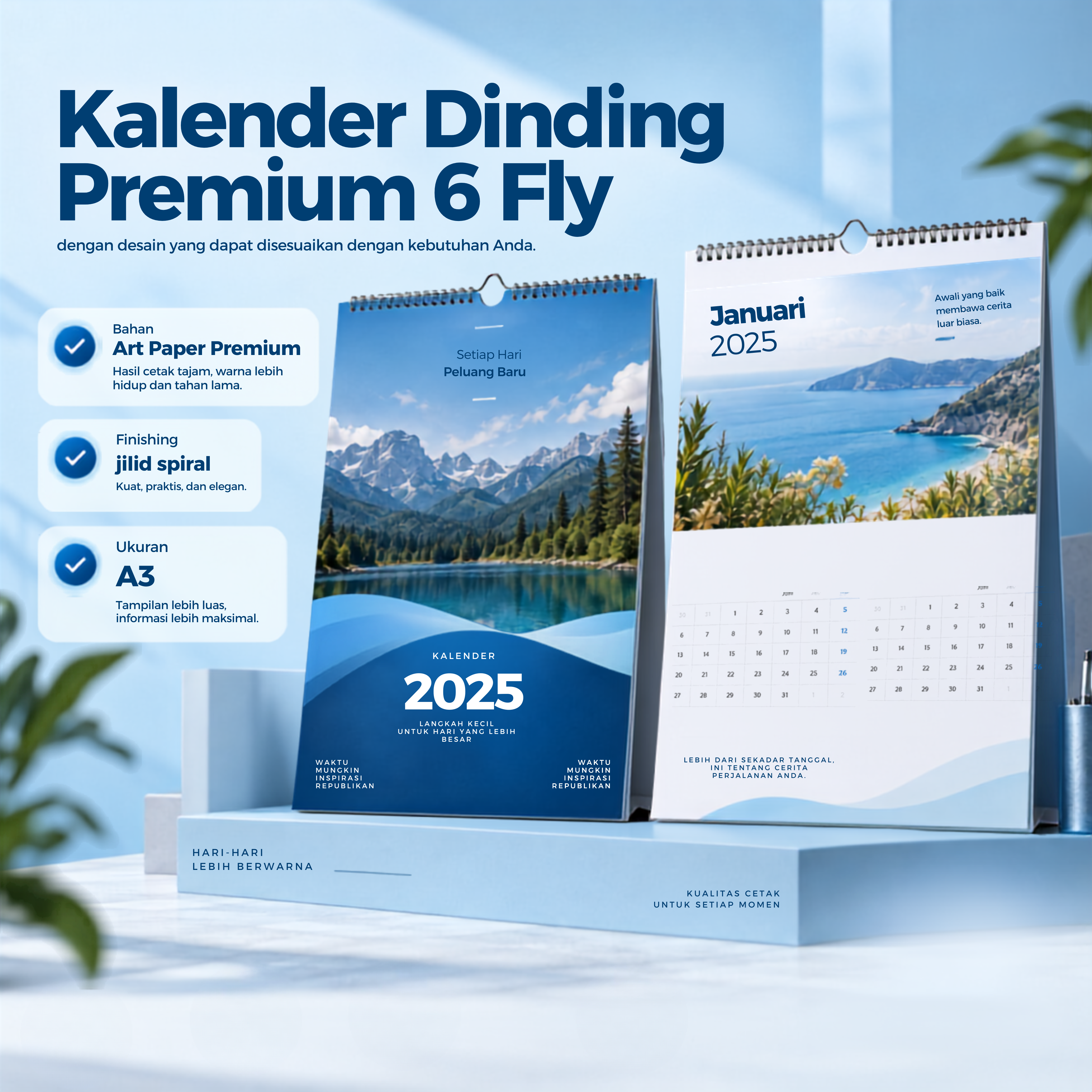KALENDER DINDING 6 FLY