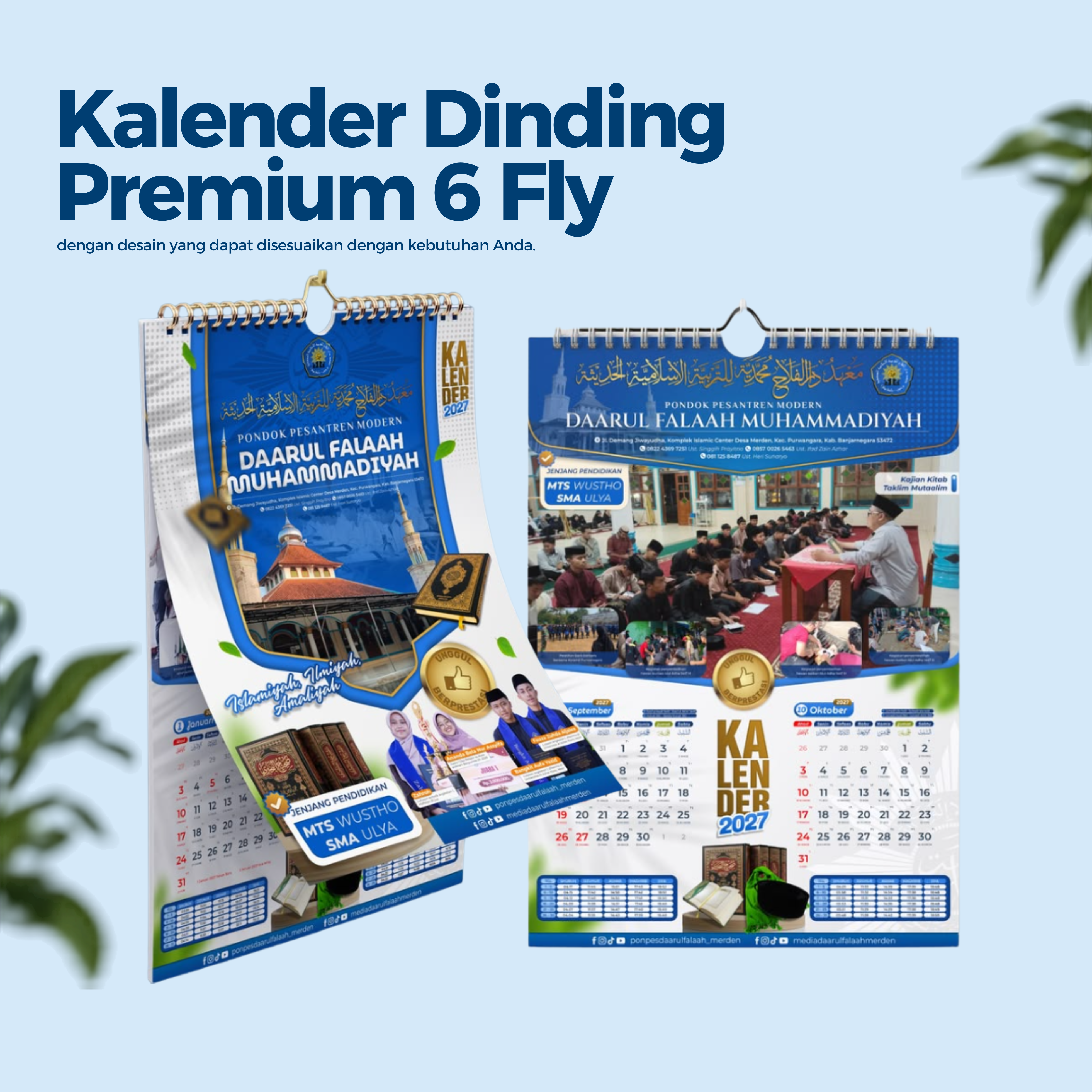 KALENDER DINDING 6 FLY
