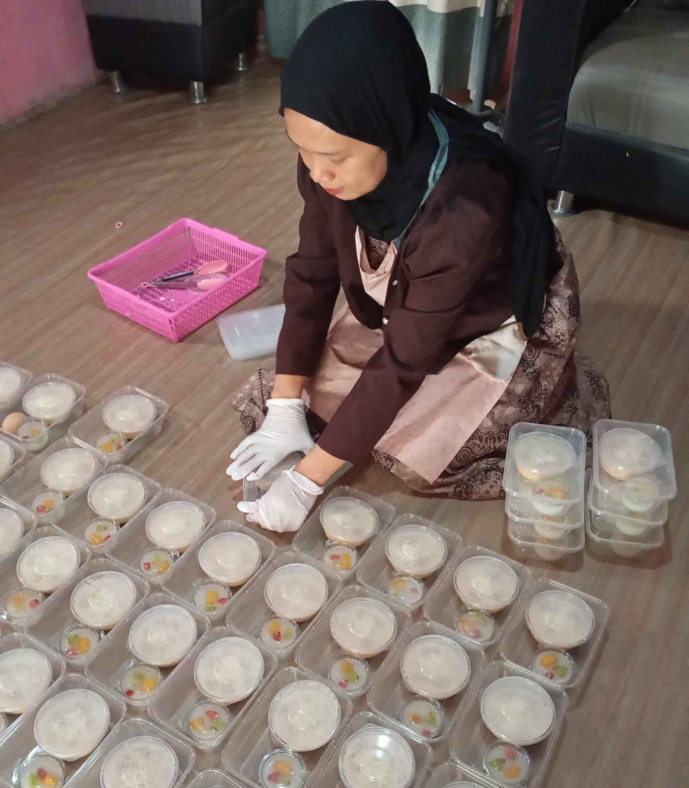 Jasa Pengolahan Makanan PMT Lokal Ibu Hamil KEK/Resiko KEK