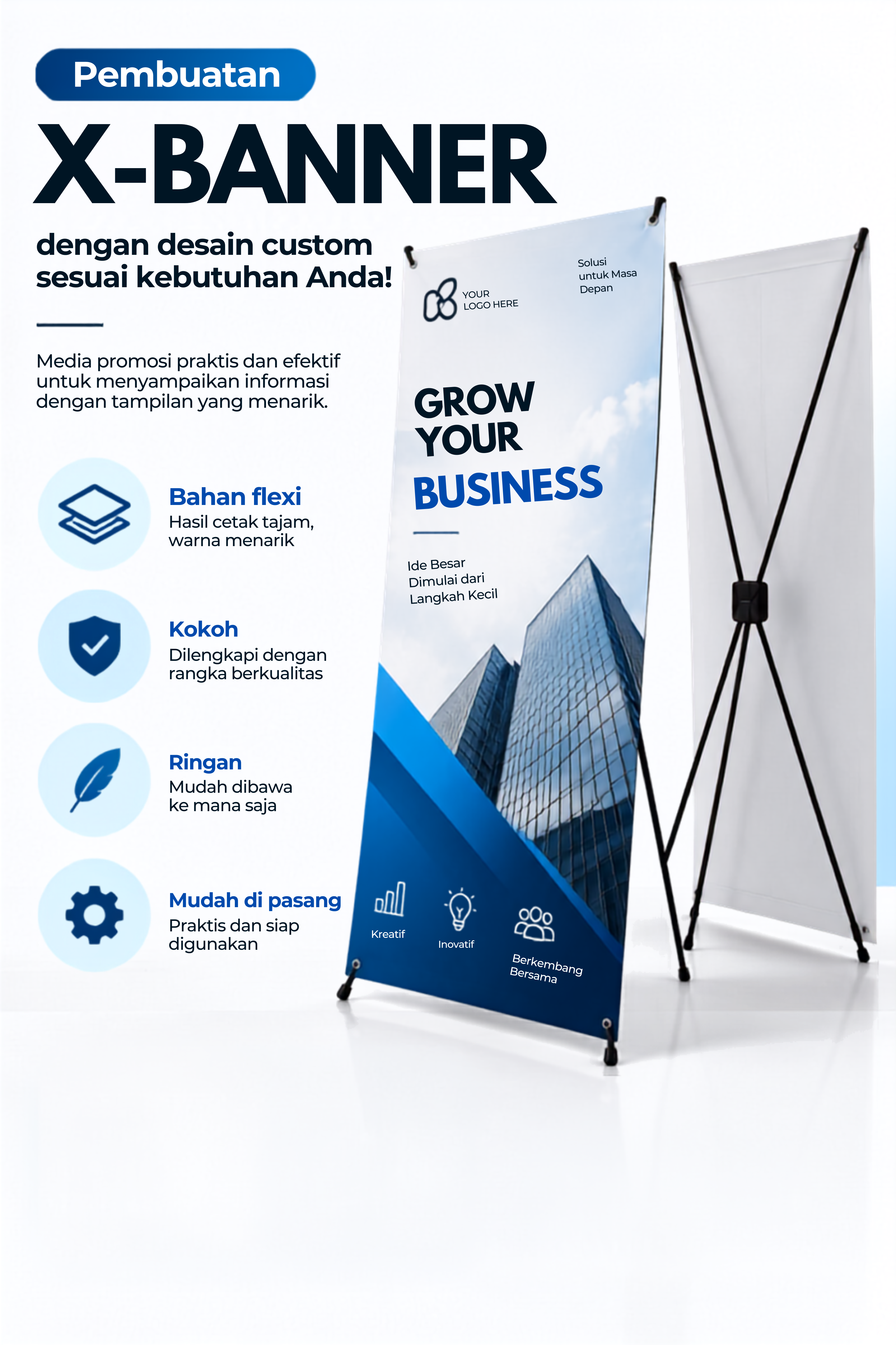 JASA CETAK X-BANNER