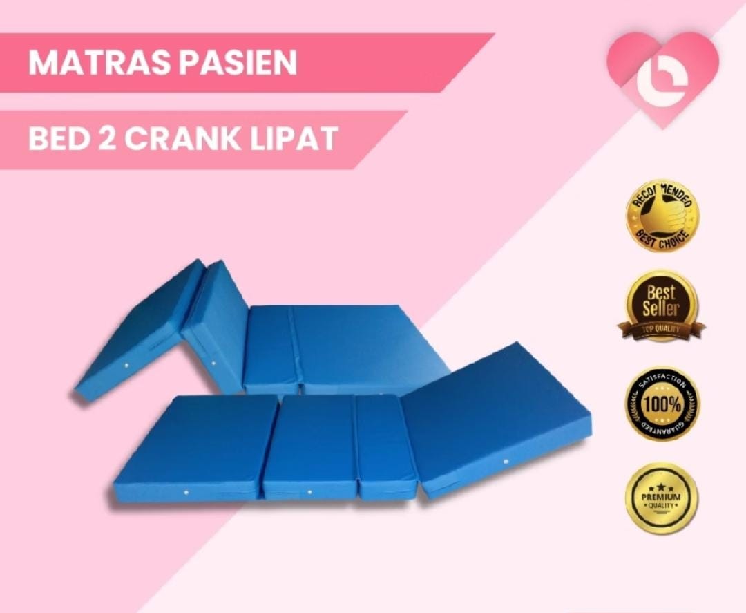 MATRAS PASIEN BED 2 CRANK LIPAT