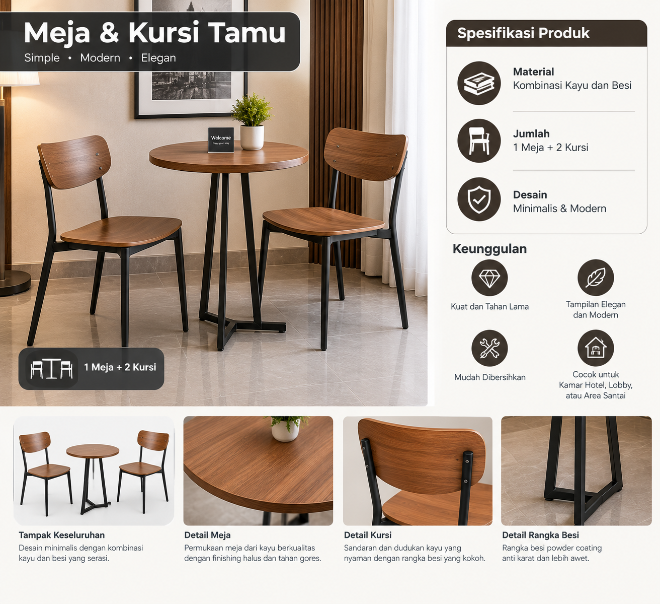Meja Kursi Tamu
