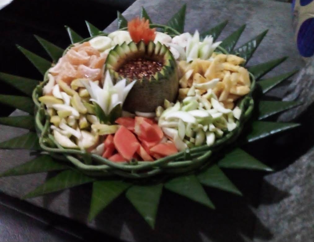 Rujak nampan
