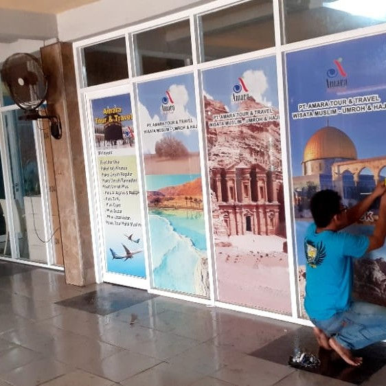 oneway vision plus pasang