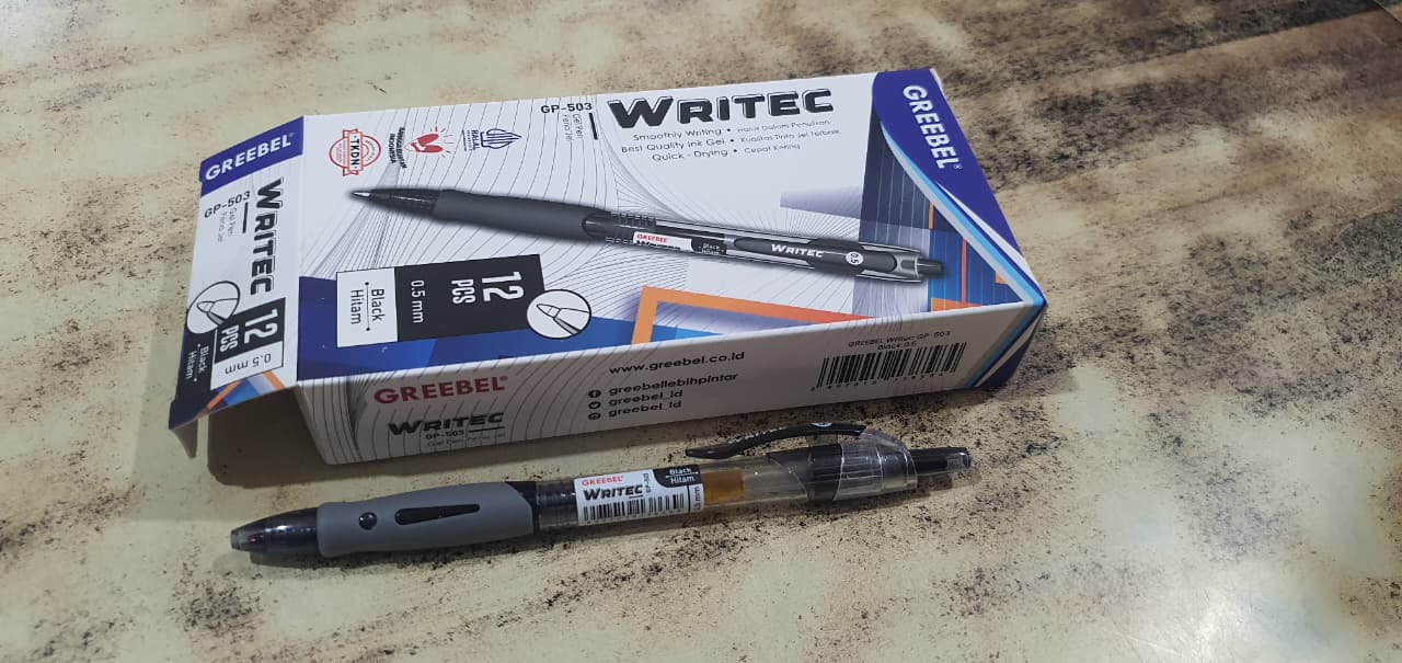 PEN GEL GREEBEL WRITECH 0.5