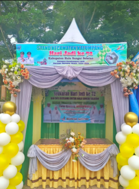 Dekorasi ukuran 3 x 4