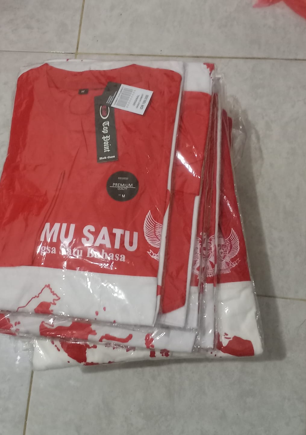 BAJU KAOS SABLON