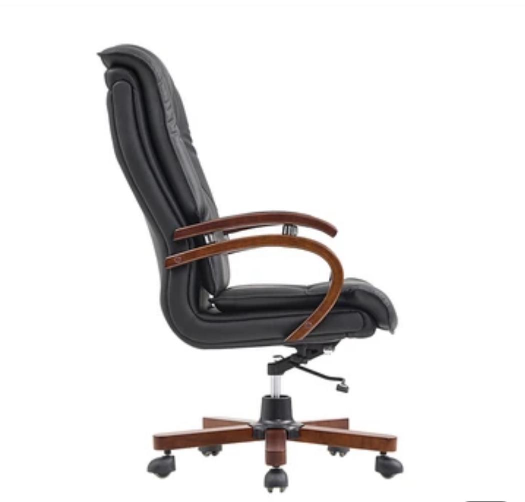 Kursi Kantor Sandaran Tinggi - Hitam