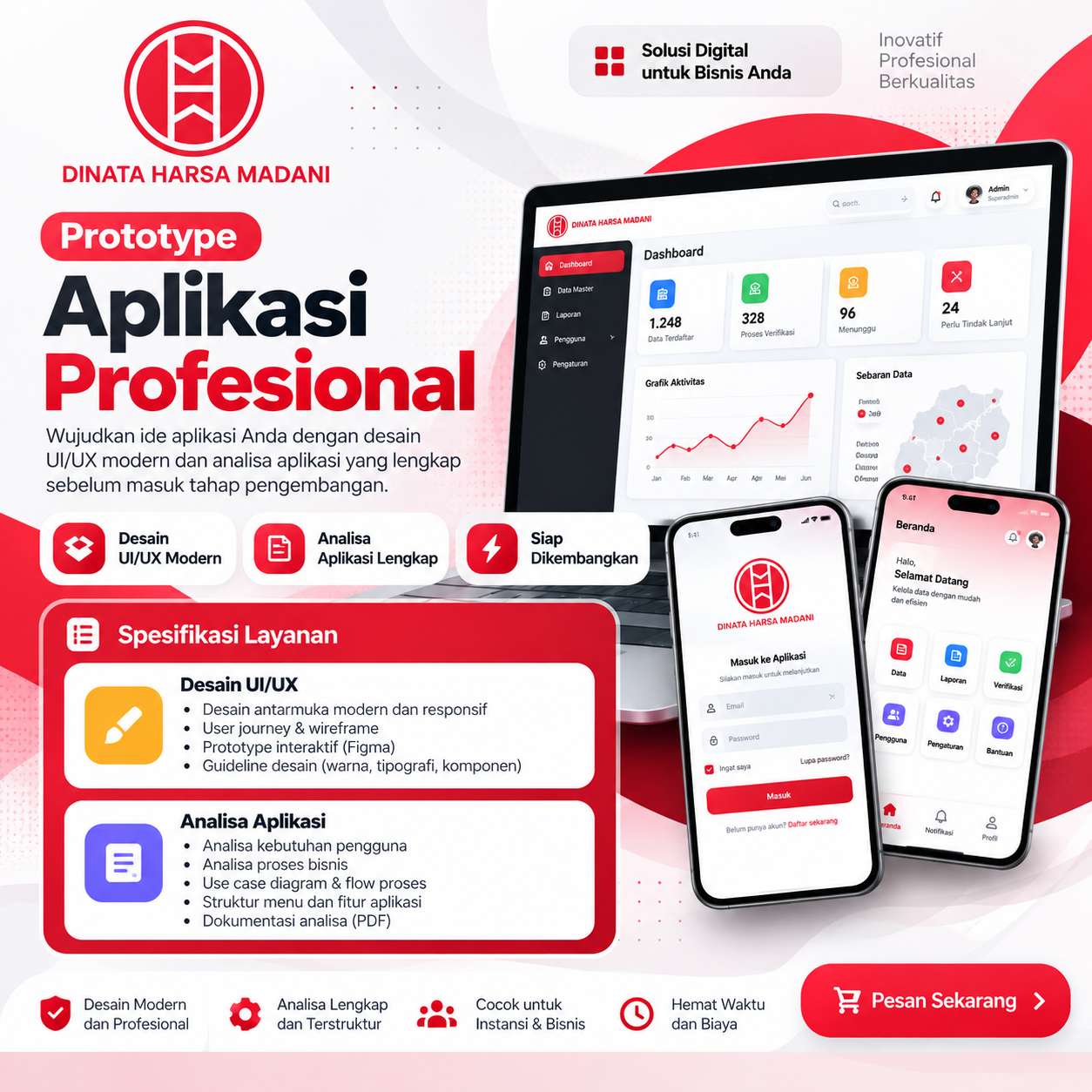 Prototype Aplikasi Profesional