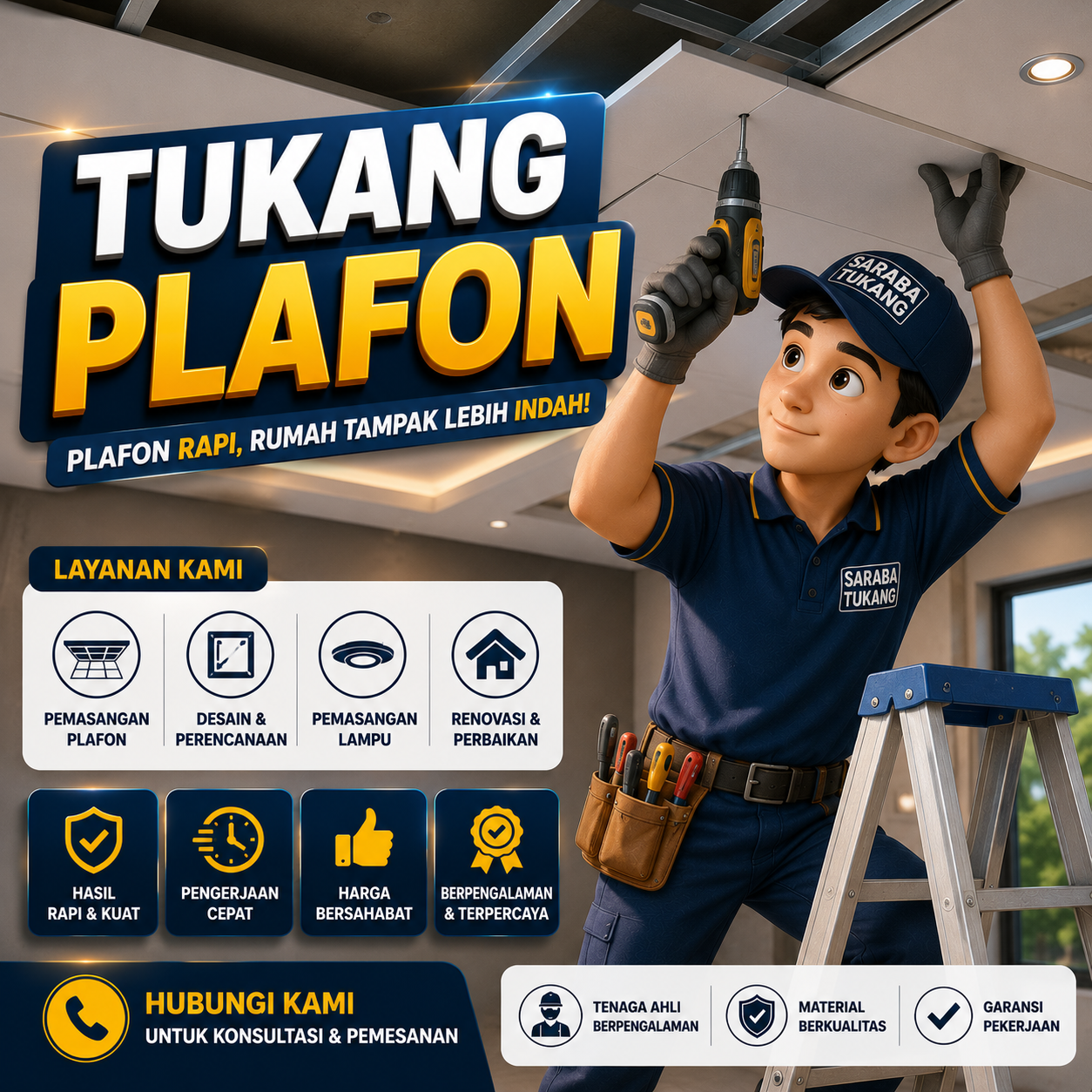 JASA PERBAIKAN PLAFON
